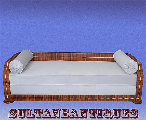 Unique Art Deco Style sofa, Ruhlman inspired