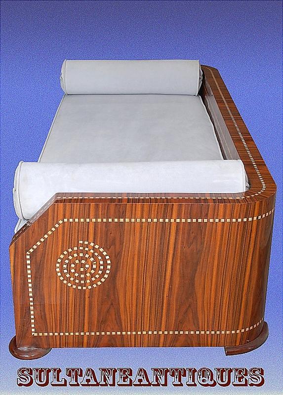 Unique Art Deco Style sofa, Ruhlman inspired