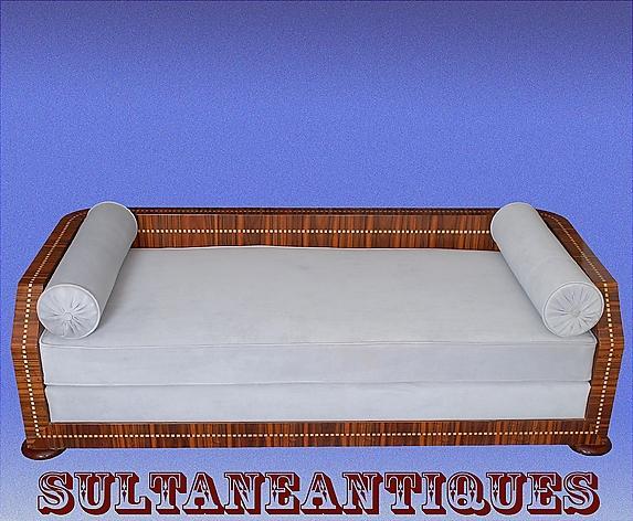 Unique Art Deco Style sofa, Ruhlman inspired