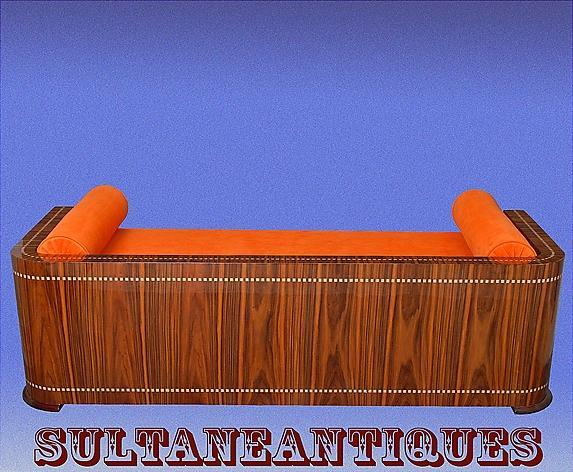 Unique Art Deco Style sofa, Ruhlman inspired