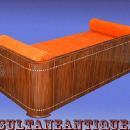 Unique Art Deco Style sofa, Ruhlman inspired