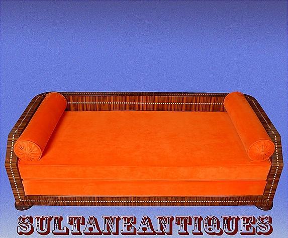 Unique Art Deco Style sofa, Ruhlman inspired