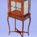 Adorable Tall display cabinet Louis-Philippe style
