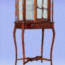Adorable Tall display cabinet Louis-Philippe style