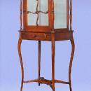 Adorable Tall display cabinet Louis-Philippe style