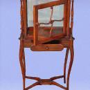 Adorable Tall display cabinet Louis-Philippe style