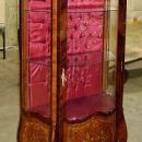 Classy Marquetry Louis XV style China Cabinet.