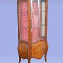 Classy Marquetry Louis XV style China Cabinet.