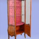Classy Marquetry Louis XV style China Cabinet.
