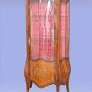 Classy Marquetry Louis XV style China Cabinet.