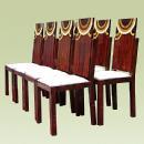 Set of eight superb Art Deco style chairs