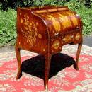 FINE Charles X style Roll top secretaire