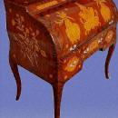 FINE Charles X style Roll top secretaire
