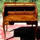 FINE Charles X style Roll top secretaire