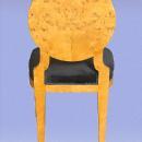 Perfect 8 Biedermeier style French ELM veneered chairs