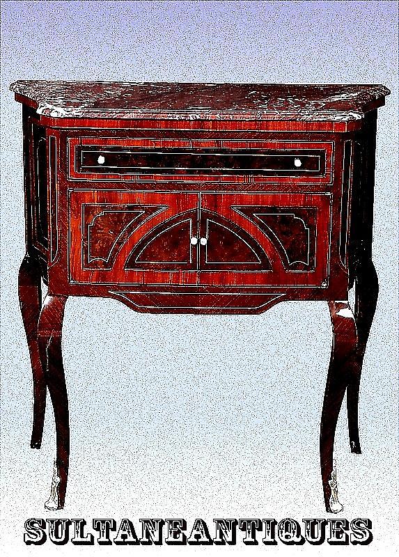 LARGE French Louis XV style Chest Table commode