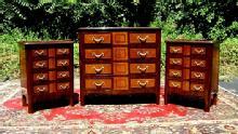 AWSOME set Napoleon III Style sideboard and commodes