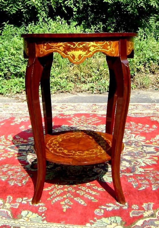 Full Marquetry Louis XV style side - wine table