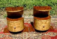 Tall VERY Large ART DECO style Pair commodes