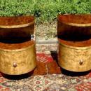Tall VERY Large ART DECO style Pair commodes