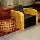 Pair of LARGE Art Deco inspired commodes