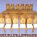 Stunning HUGE Art Deco style conference set 13 pieces!!