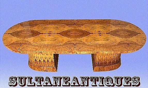 Stunning HUGE Art Deco style conference set 13 pieces!!
