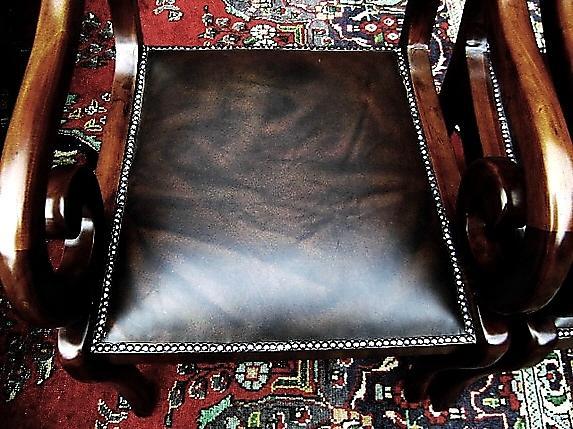 9 PIECES Dining SET chippendale style solid Mahogany
