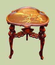 DRAGONFLY Marquetry TABLE Galle design