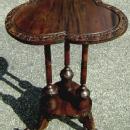 solid Mahogany Irish style side table