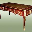 ROYAL French Louis XV Boulle Style LARGE Desk