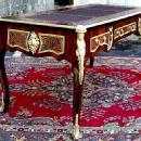 ROYAL French Louis XV Boulle Style LARGE Desk