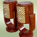 Very elegant Pair of Art Deco style commodes