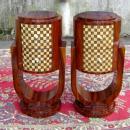 Very elegant Pair of Art Deco style commodes