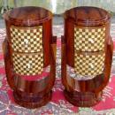 Very elegant Pair of Art Deco style commodes