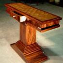 Fine Art Deco style Rosewood console.