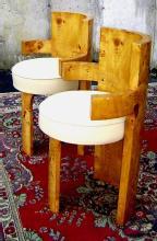 SUPERB PAIR OF quality French Art Deco style chairs