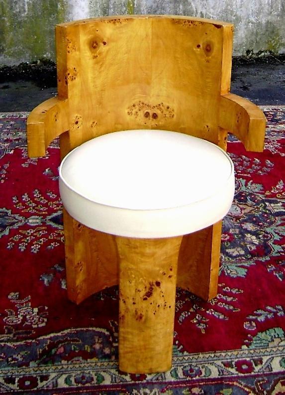 SUPERB PAIR OF quality French Art Deco style chairs