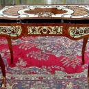Stunning full MARQUETRY DESK Louis XV style