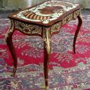 Stunning full MARQUETRY DESK Louis XV style