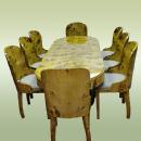Fabulous Art Deco style Elm Wood Conference/dining set