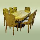 Fabulous Art Deco style Elm Wood Conference/dining set