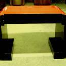 Terrific two toned typical Art Deco style desk