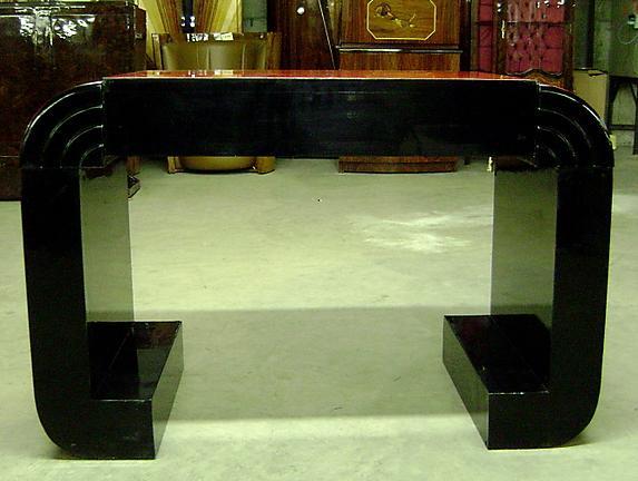 Terrific two toned typical Art Deco style desk