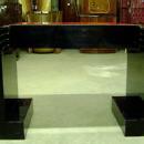 Terrific two toned typical Art Deco style desk