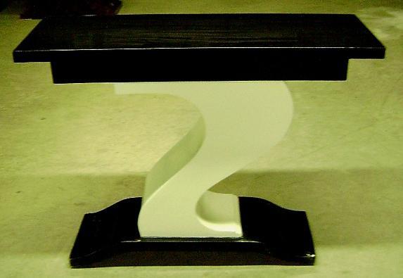 Pure Art Deco inspired Vitrine console