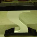 Pure Art Deco inspired Vitrine console