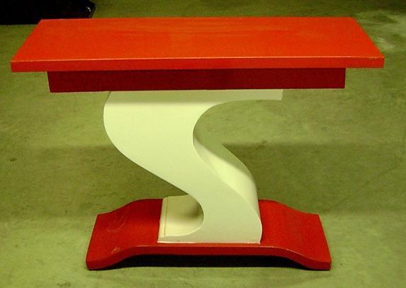 CLASSIC French Art Deco style S console.