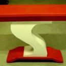 CLASSIC French Art Deco style S console.