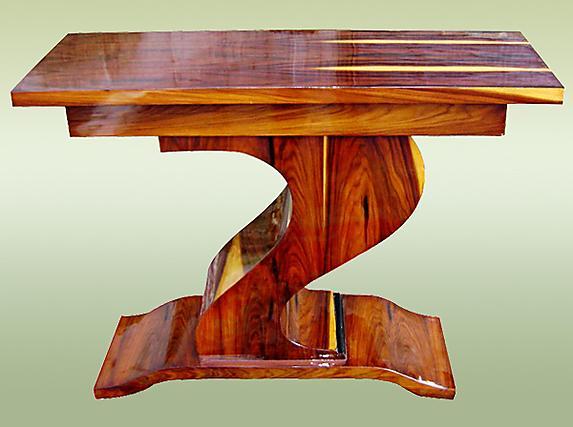 Brazilian Rosewood Art Deco style console